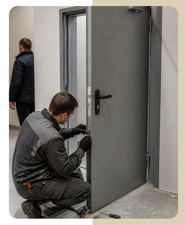 Ремонт противопожарной двери в Борзе по цене 6696 р. | ДвериЛегко-Бря