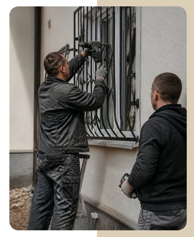 Установка наружных решеток в Борзе от 5047 р. | ДвериЛегко-Бря